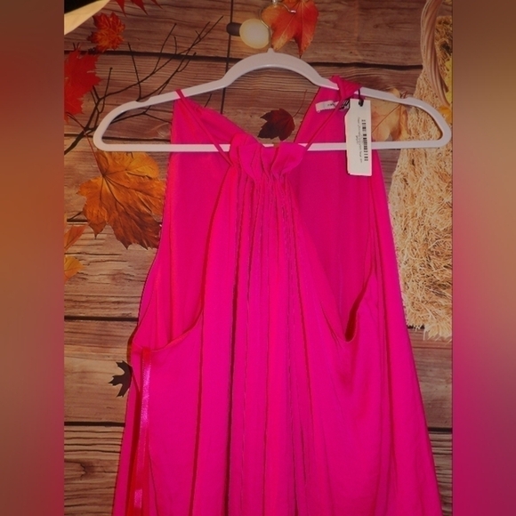 Pink Naked Zebra LG Halter Dress NWT - Picture 15 of 16